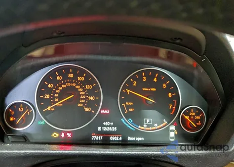 2017 BMW 320 Xi z USA, uszkodzony, nr VIN WBA8E5G54HNU23047